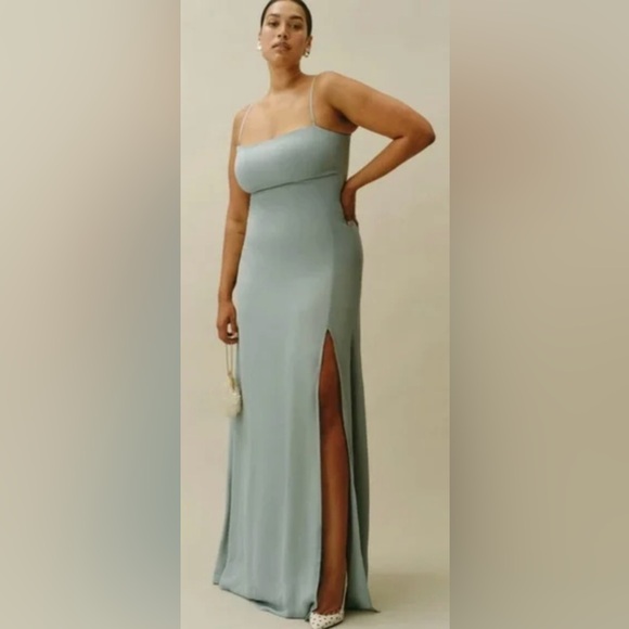 NWOT- Reformation Ingrid Dress in Celadon size 12 - Picture 5 of 15